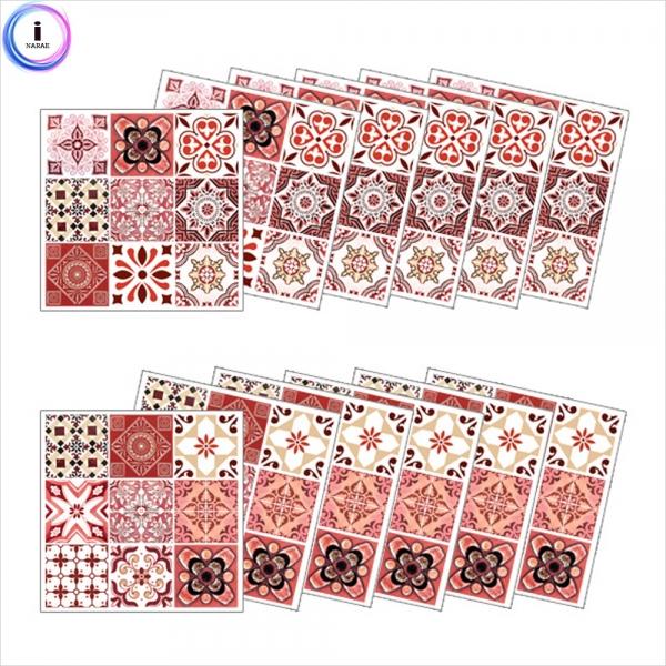 c26 모던TILE12PCS 유러피언레드 GS-12706