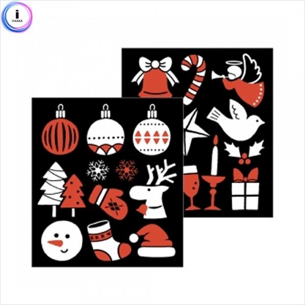 c26 반짝이 X-MAS(2매) 해피데이 GS-5704