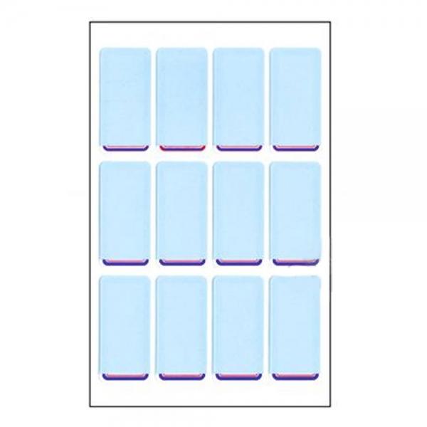 보호필름 견출지 7매 21x43mm 라벨스티커 파일정리