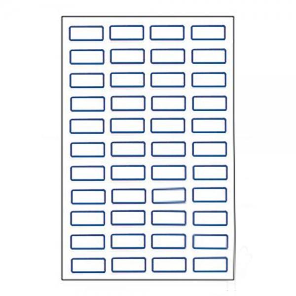 직사각 견출지 10-110B 21x10mm 10매 분류용 파일정리