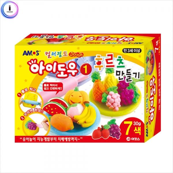 f09 아모스아이도우 컬러점토7색-후르츠만들기