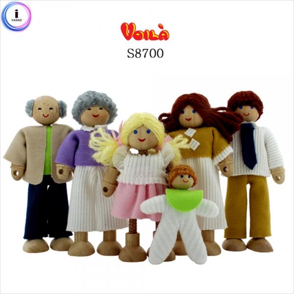 h28 브알라)인형아기대가족(S8700)