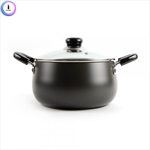 b35 키친아트 냄비(주노블랙) 양수22cm
