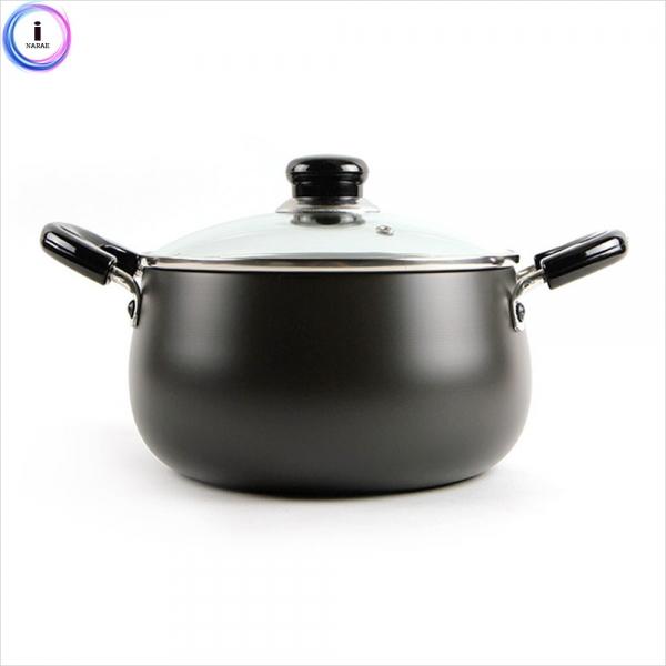 b35 키친아트 냄비(주노블랙) 양수24cm