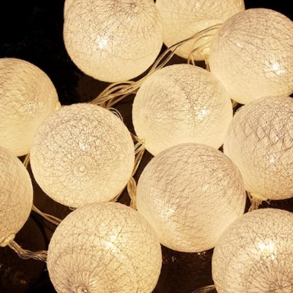 LED코튼볼라이트(화이트)