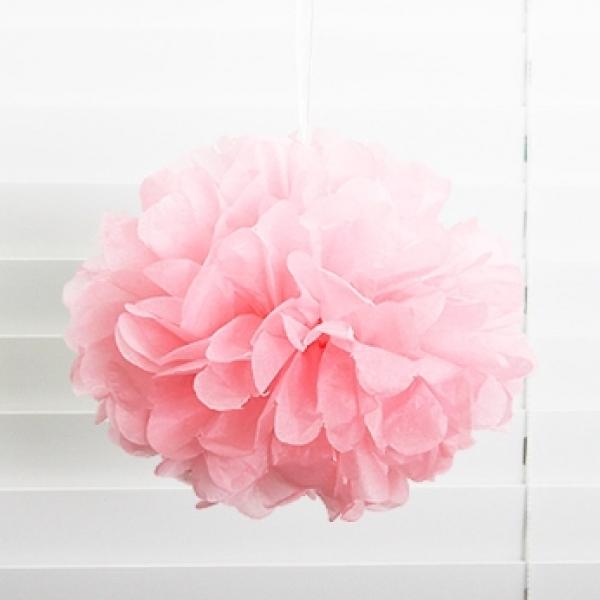 꽃볼(팜팜모빌)(베이비핑크)-25cm