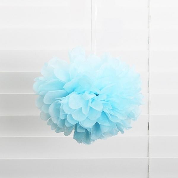 꽃볼(팜팜모빌)(라이트블루)-20cm
