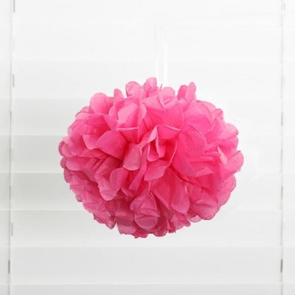 꽃볼(팜팜모빌)(핫핑크)-20cm