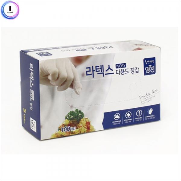 d09 명진 라텍스다용도장갑 100매입