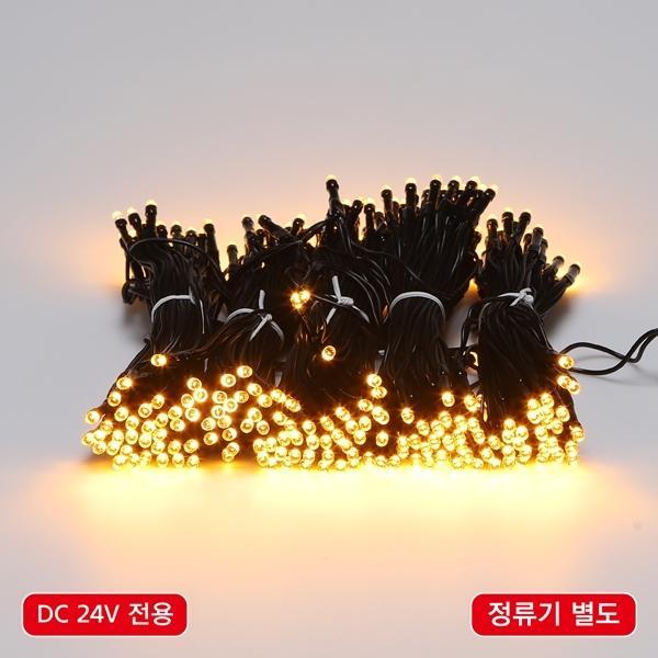 LED 300구 연결형(DC24V★) 흑색선 황색(정류기 별도)