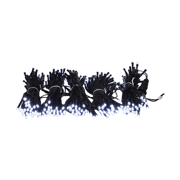 LED 300구 연결형(DC24V★) 흑색선 백색(정류기 별도)
