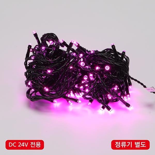 LED 96구 연결형(DC24V★) 흑색선 핑크색(정류기 별도)