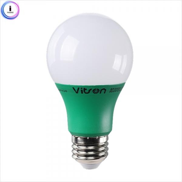 d09 287545LED 벌브(칼라) W 8W E26 A60 그린