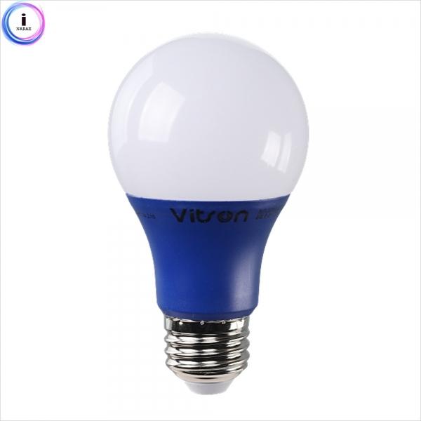 d09 287542LED 벌브(칼라) W 8W E26 A60 블루