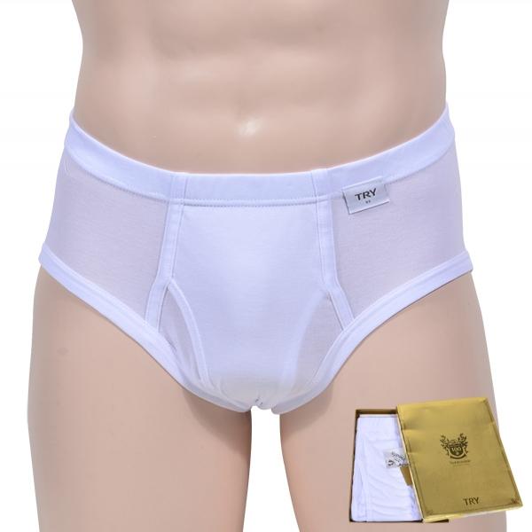 부드러운 터치감 노블마인 100수 남성 백색 삼각팬티