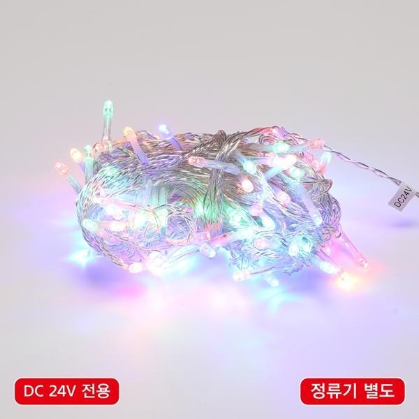 LED 96구 연결형(DC24V★) 투명선 4색(RGBY)(정류기 별도)