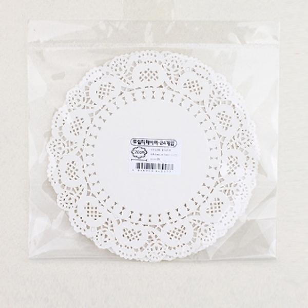 도일리페이퍼20cm-24개입