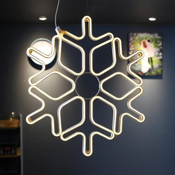 LED 눈꽃 네온플렉스(DC24V★) 60CM 무점멸 전구