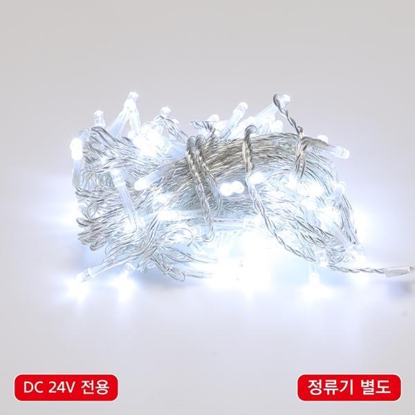 LED 96구 연결형(DC24V★) 투명선 백색(정류기 별도)