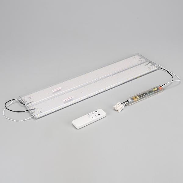 LED 모듈 거실등(55대체) 리모컨타입 스마트 50W 밝기조절 사각 PCB 안정기 ★주광★