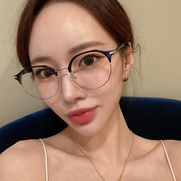 남녀공용 가벼운 데일리 여성 심플 패션 안경테 a5004