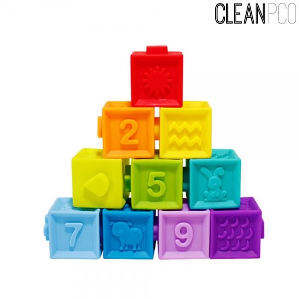 h51 캐스B스포츠 뉴말랑베이비블럭 10pcs