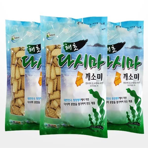 완도명가다시마건빵 350g*3봉
