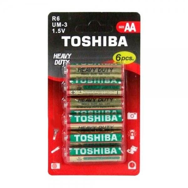 실용적인 TOSHIBA AA건전지 6P 장난감건전지 aa건전지