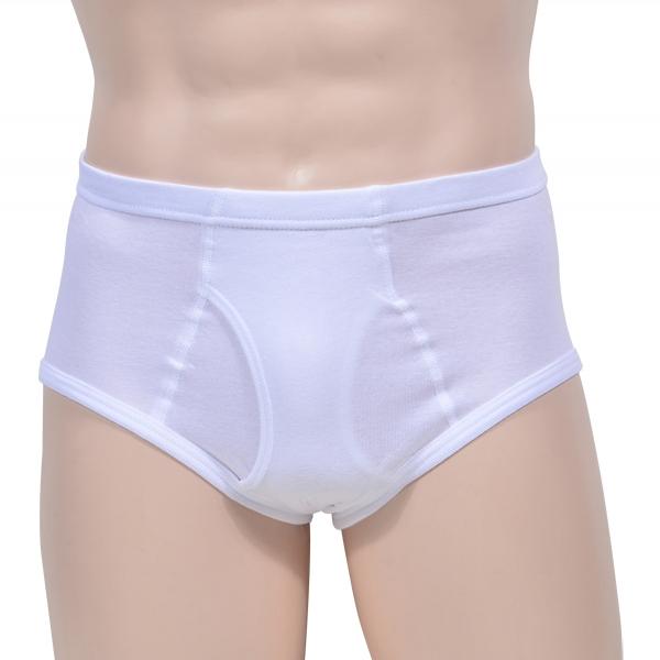 (돈앤돈스)(013 DDMPR)편안한 백색 순면 후라이스 남성 삼각팬티