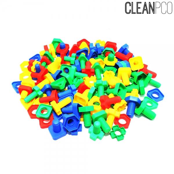h51 크리에듀 볼트너트나사블록 200pcs