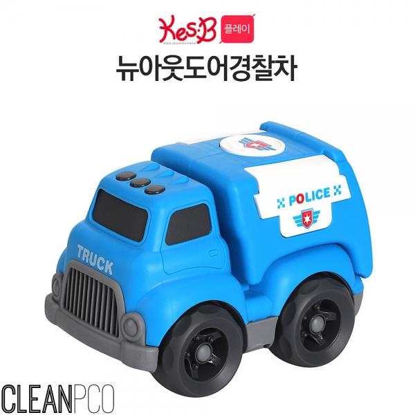 h51 캐스B플레이 뉴아웃도어경찰차 미니카