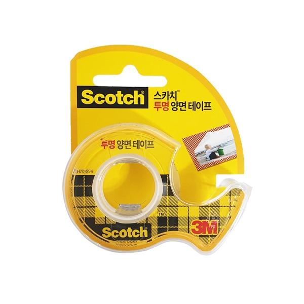 스카치 237 투명 양면 테이프 19mm * 7.6m