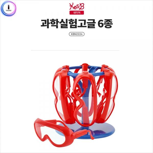 h51 캐스B네이처 과학실험고글6종(2224)
