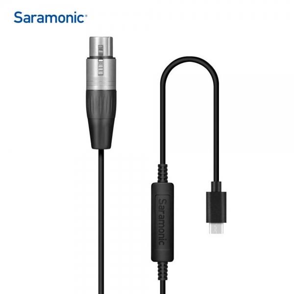 Saramonic 마이크 인터페이스 케이블 (FeMale XLR USB타입) UTC-XLR