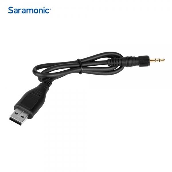 Saramonic 3.5mm 잠금식 오디오 케이블 (PC 및 MAC용) USB-CP30