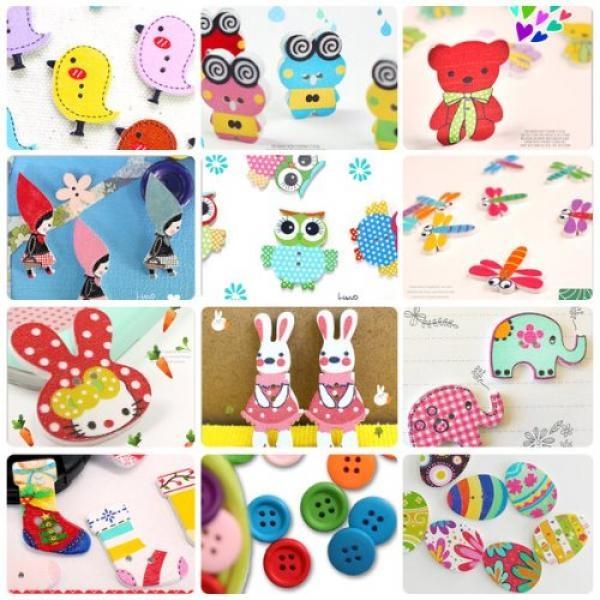 단추모음 반짝반짝 부엉이9p