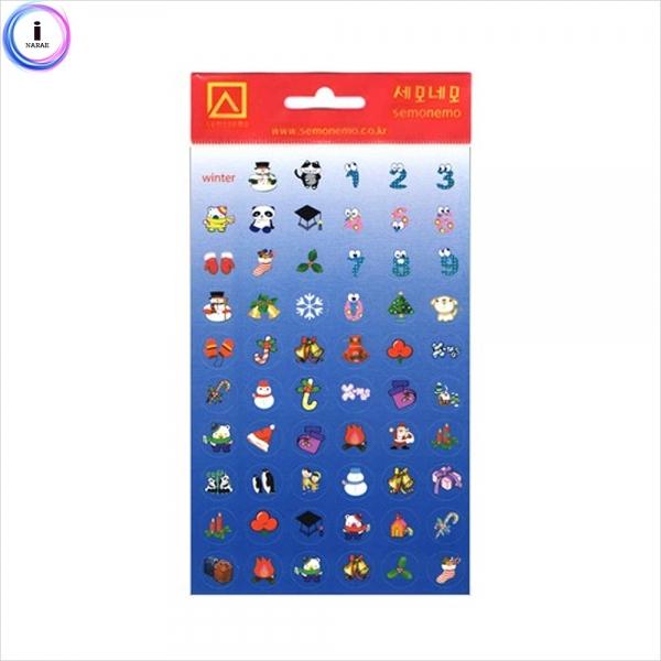 c24 SS-148 겨울스티커(4매)