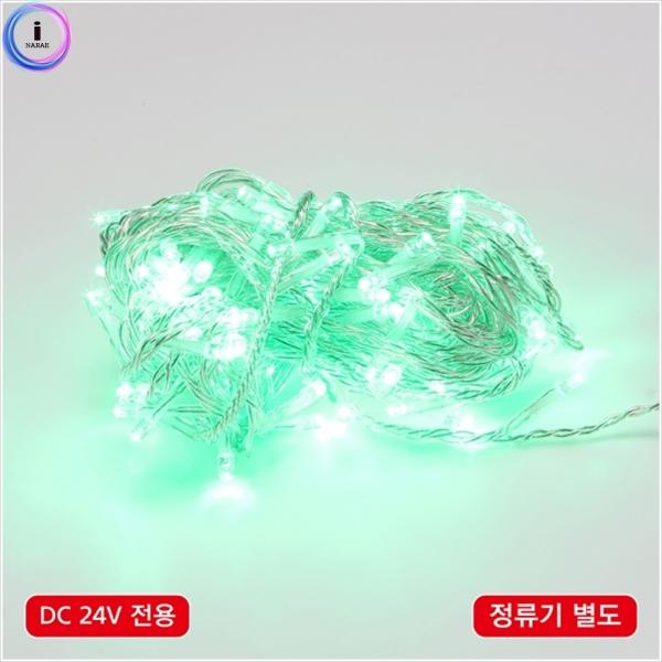 d09 LED 96구연결형 투명선 녹색(정류기 별도) 55889