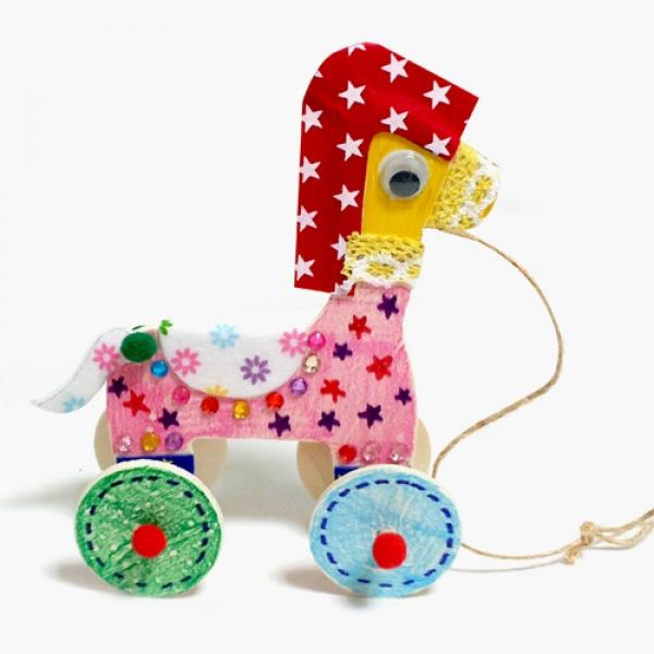 패션말 바퀴놀이 만들기