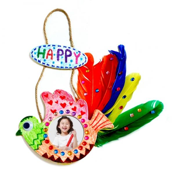 새깃털액자만들기