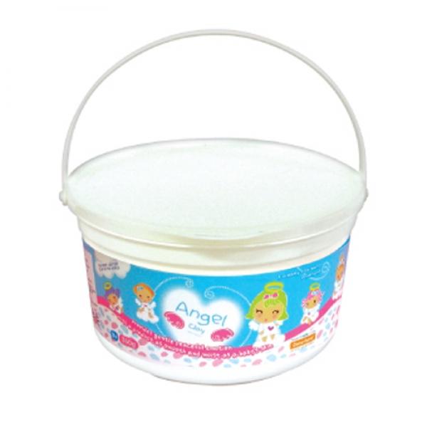 529D] 35000 천사점토 흰색 350g 벌크 1개