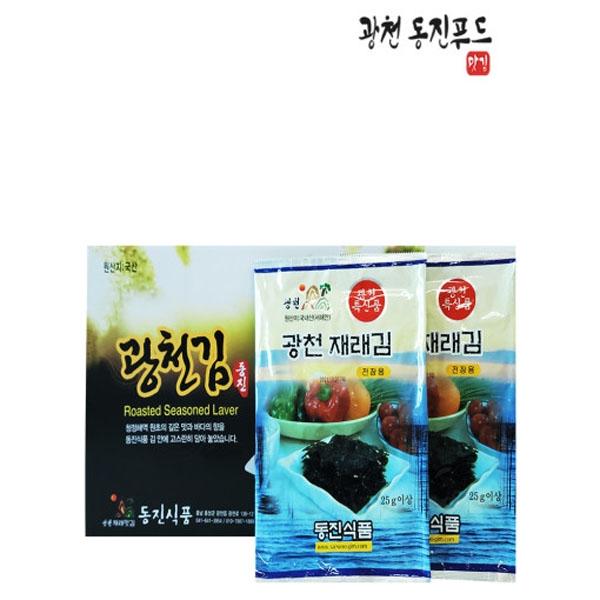 조미김 광천김 재래전장김25g 20봉지