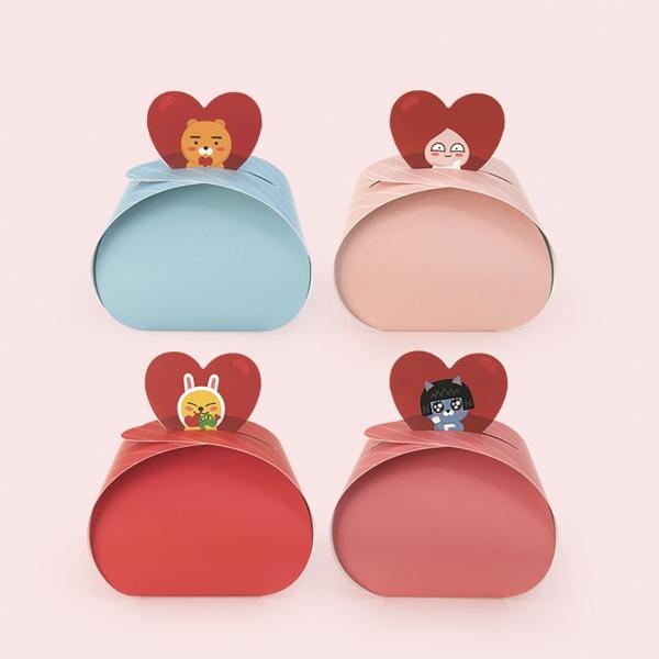 카카오프렌즈 러브테마 라운드 기프트박스