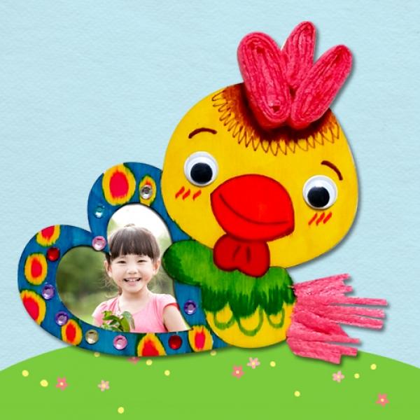 꼬꼬닭 액자 만들기