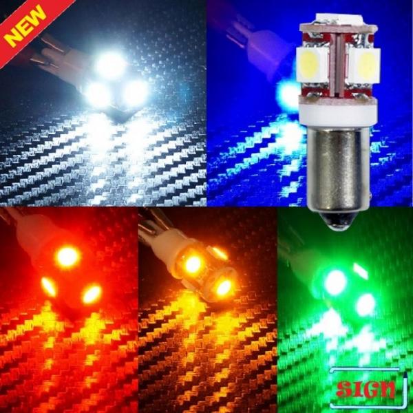 꼬마전구타입 12V-24V 5050 3칩 5발(국산) LED전구