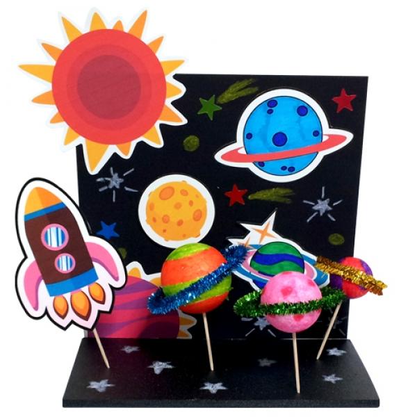 우주 행성 여행 만들기