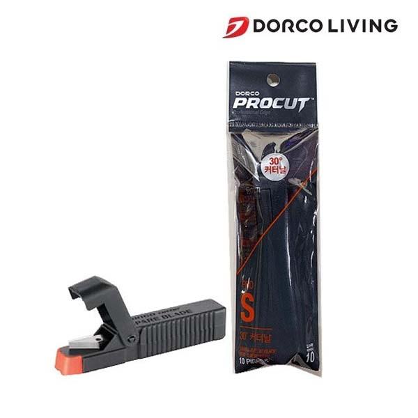 도루코 프로컷 PRO S 30도 커터날 컷터날 (1개 10pcs)