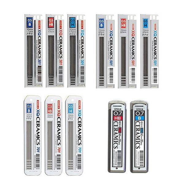동아 XQ 세라믹 샤프심 0.5mm 0.7mm B/HB/H/2B