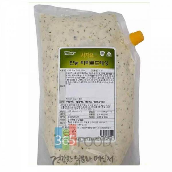 FOOD-사자표 만능 타타르 드레싱 2kg