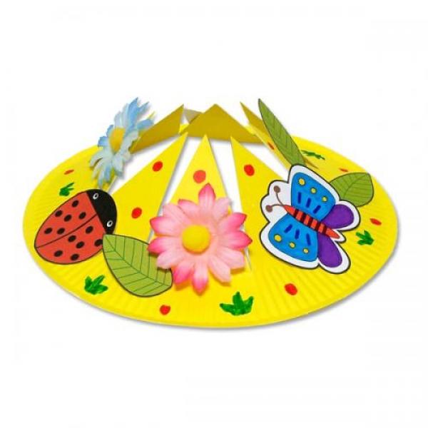 종이접시의 무한변신 숲속모자 만들기